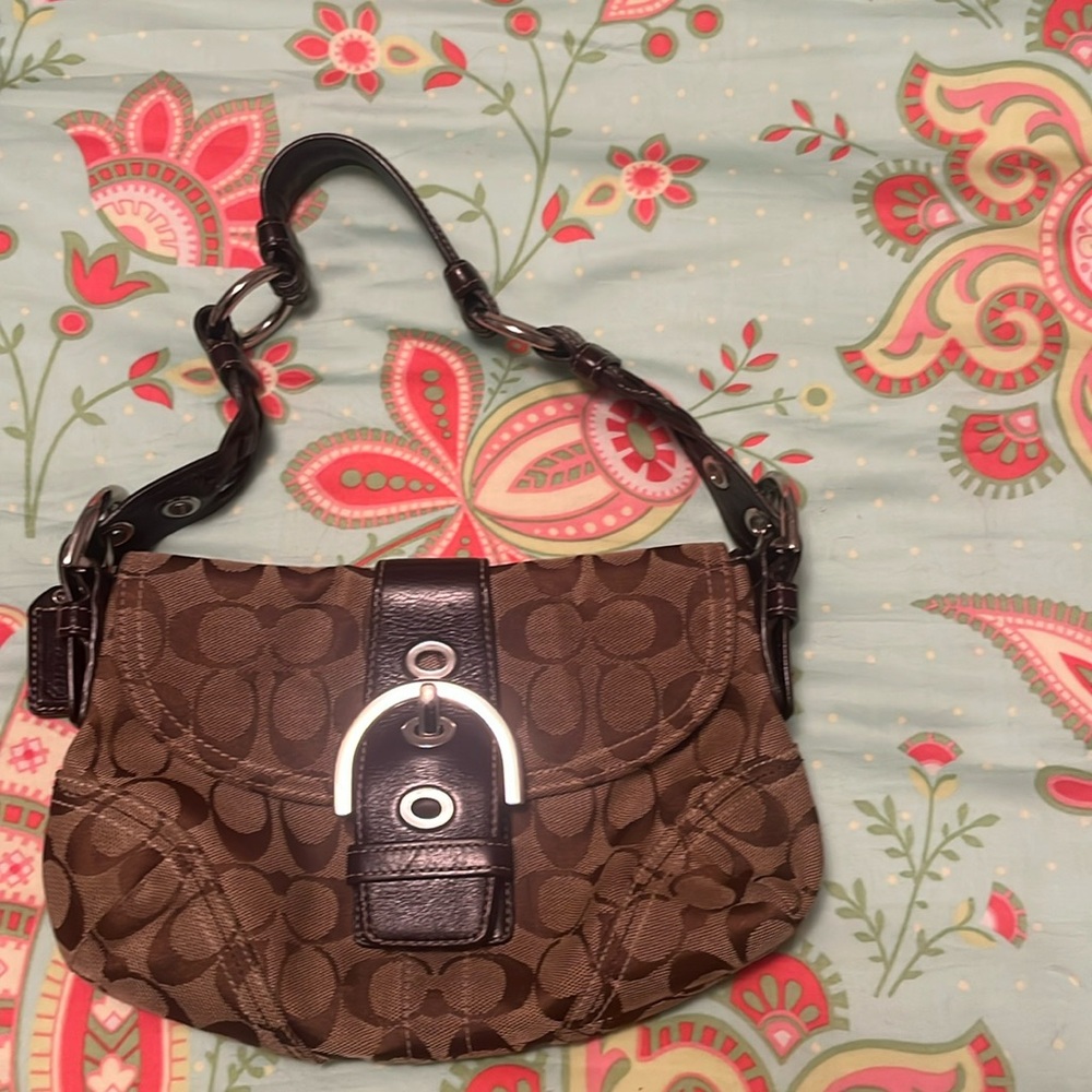 Brown Coach bag